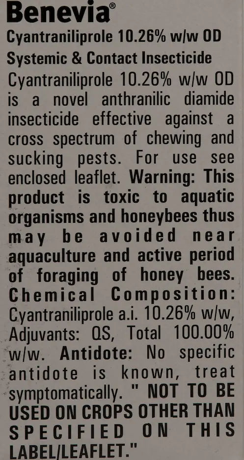 BENEVIA INSECTICIDE